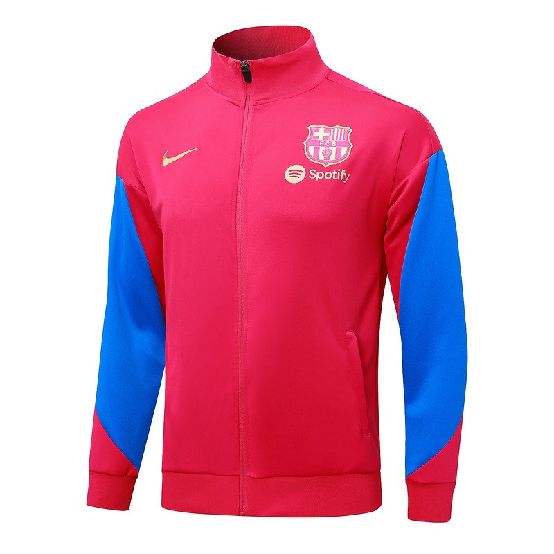 2024 Barcelona Red Jacket Training Suit Set Football Team Shirt Sports Fashion