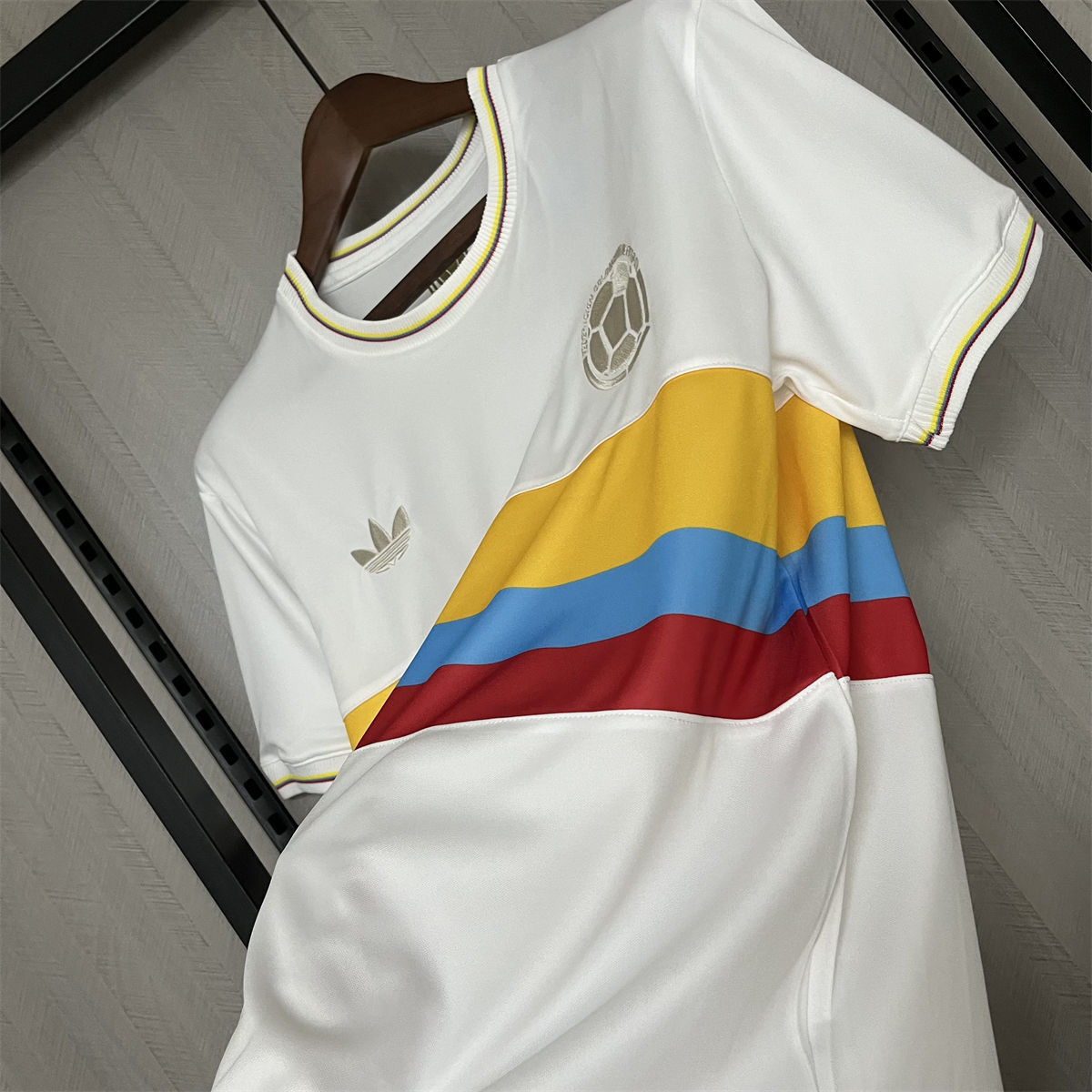 2024/25 Colombia 100th Anniversary Edition White Jersey Fan Version