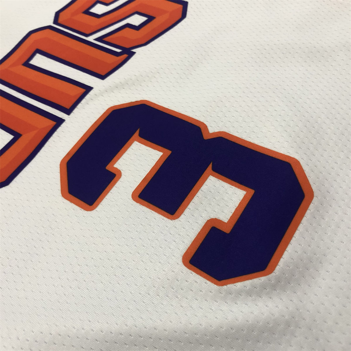 NBA Phoenix Suns V-Neck White jersey PAUL#3 S-XXL