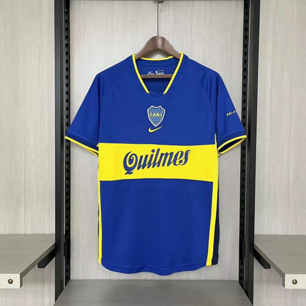 Retro Boca Juniors 2001 Home  jersey Fan Version