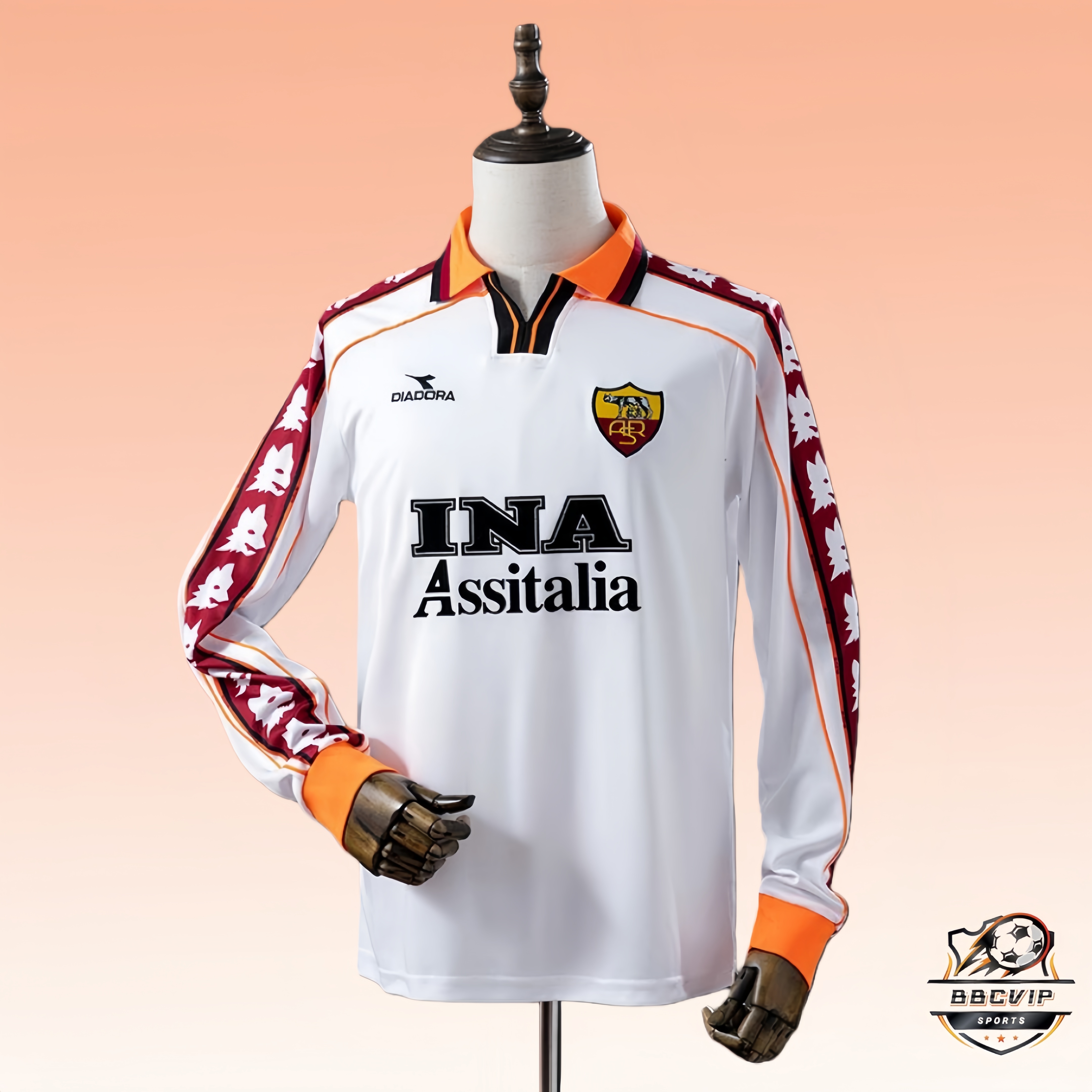 Retro Roma 98/99 Away jersey Fan Version