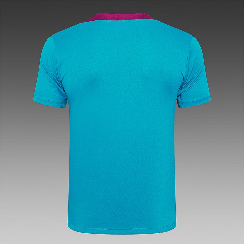 24/25 Psg Blue Training Set Shirt and Shorts