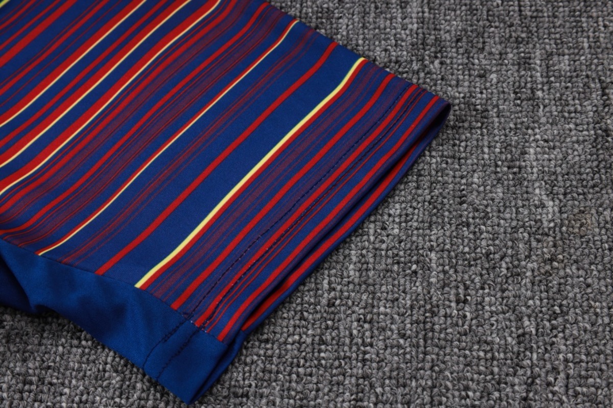 2026 Barcelona Colorful Blue Training Set Shirt and Shorts