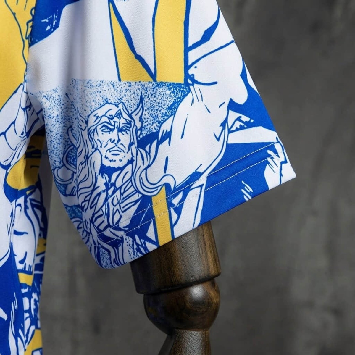 2025/26 Real Madrid Marvel Comics Blue Jersey Fan version