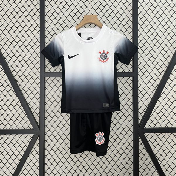 24/25 kids kits Corinthians home jersey size: 16-28