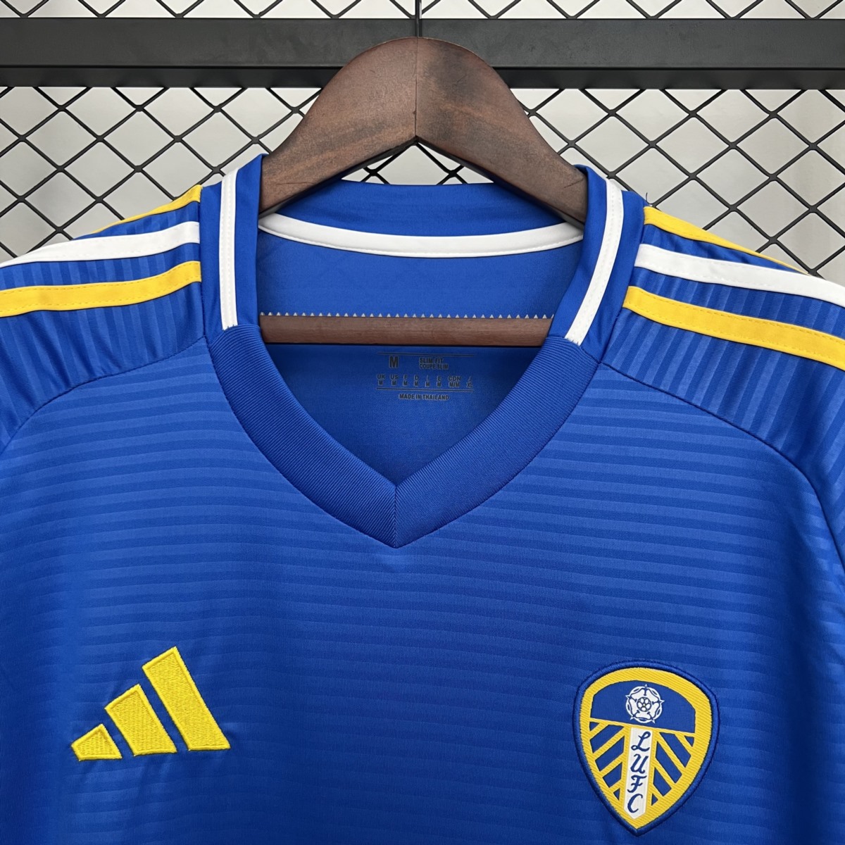 2025/26 Leeds United Away Blue jersey Fan version