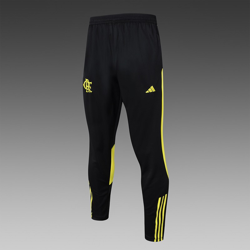 24/25 Flamengo Yellow Long-sleeved half-pull training kit Football team kit