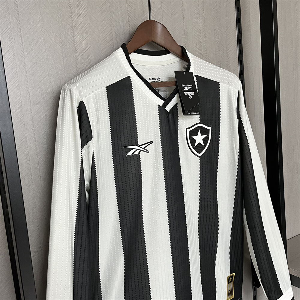 Botafogo 24/25 Home Long Sleeve Jersey Fan Version