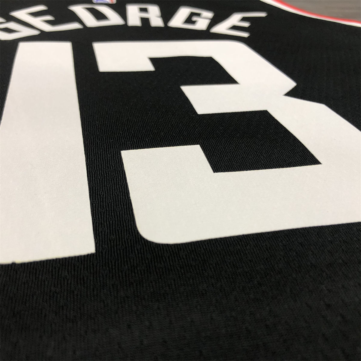 NBA Los Angeles Clippers V neck Black Jersey GEORGE#13 S-XXL