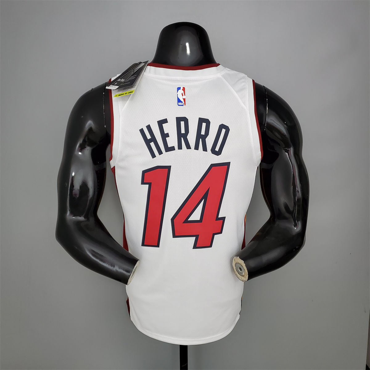 NBA Miami Hearts V-Neck White Jersey HERRO#14 S-XXL