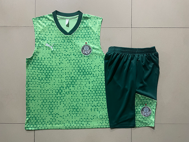 24/25 Palmeiras Green raining Set Shirt and Shorts