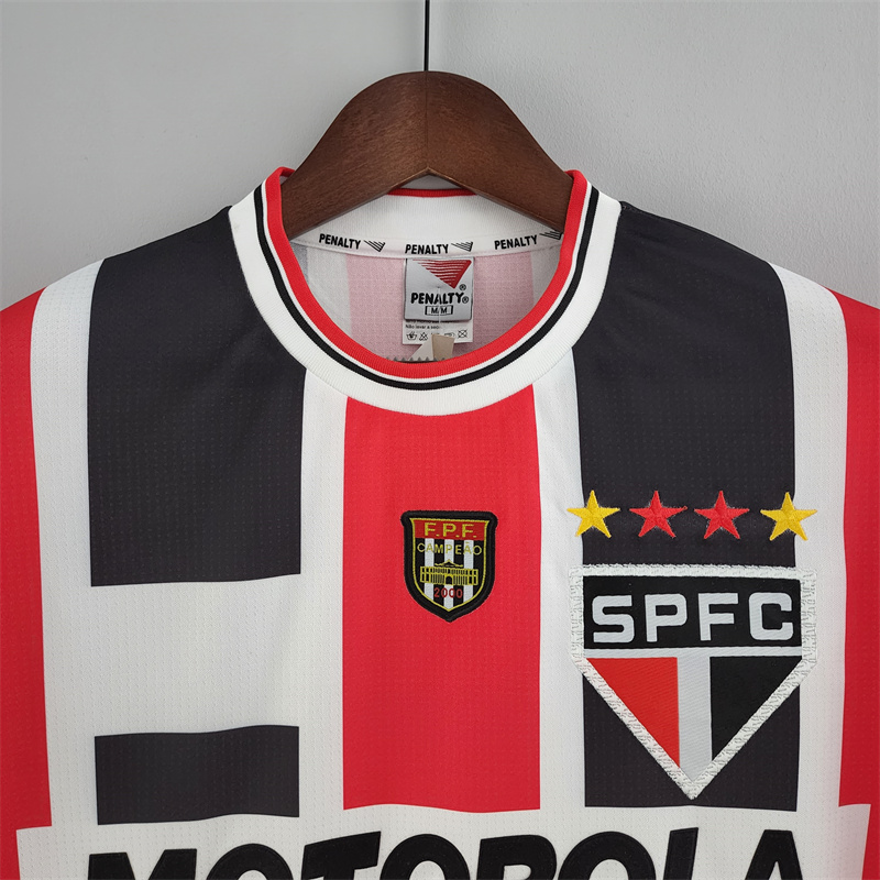 Retro 2000 sao paulo away jersey Fan Version