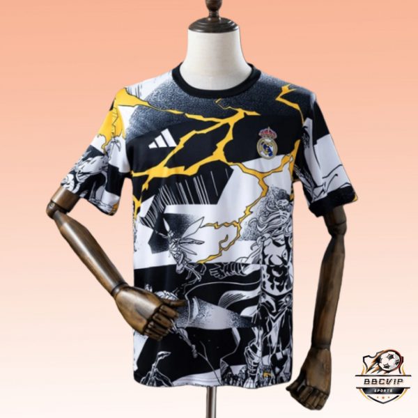 2025/26 Real Madrid Marvel Comics jersey Fan version