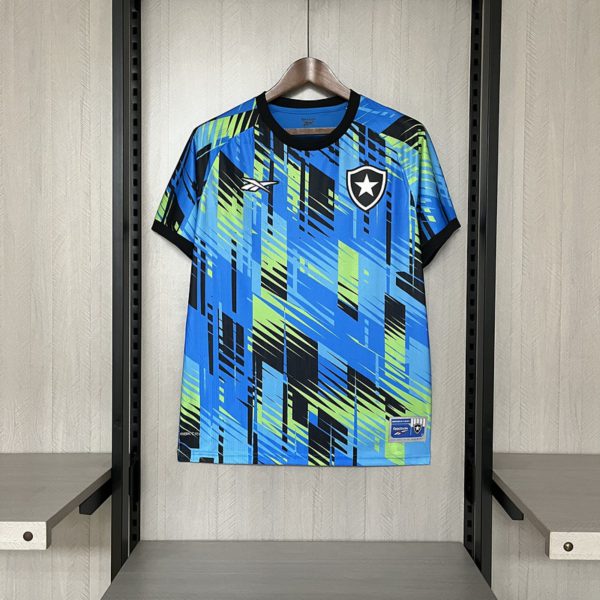 Botafogo 2025/26 Goalkeeper Blue Jersey Fan Version