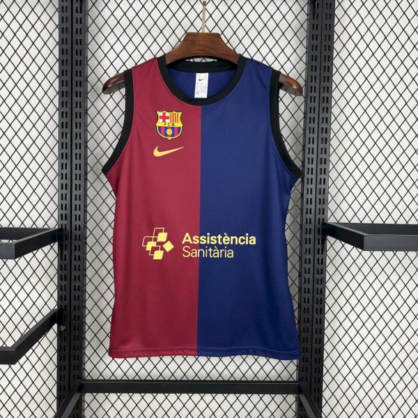 2024/25 Barcelona Home basketball Jersey Fan Version