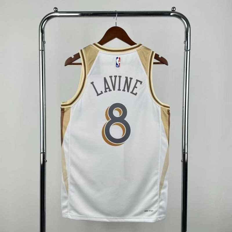 NBA Chicago Bulls 2025 Swingman City Edition Jersey LAVINE#8 s-xxl