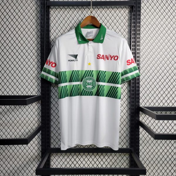 Retro 1996/97 Coritiba home jersey Fan Version