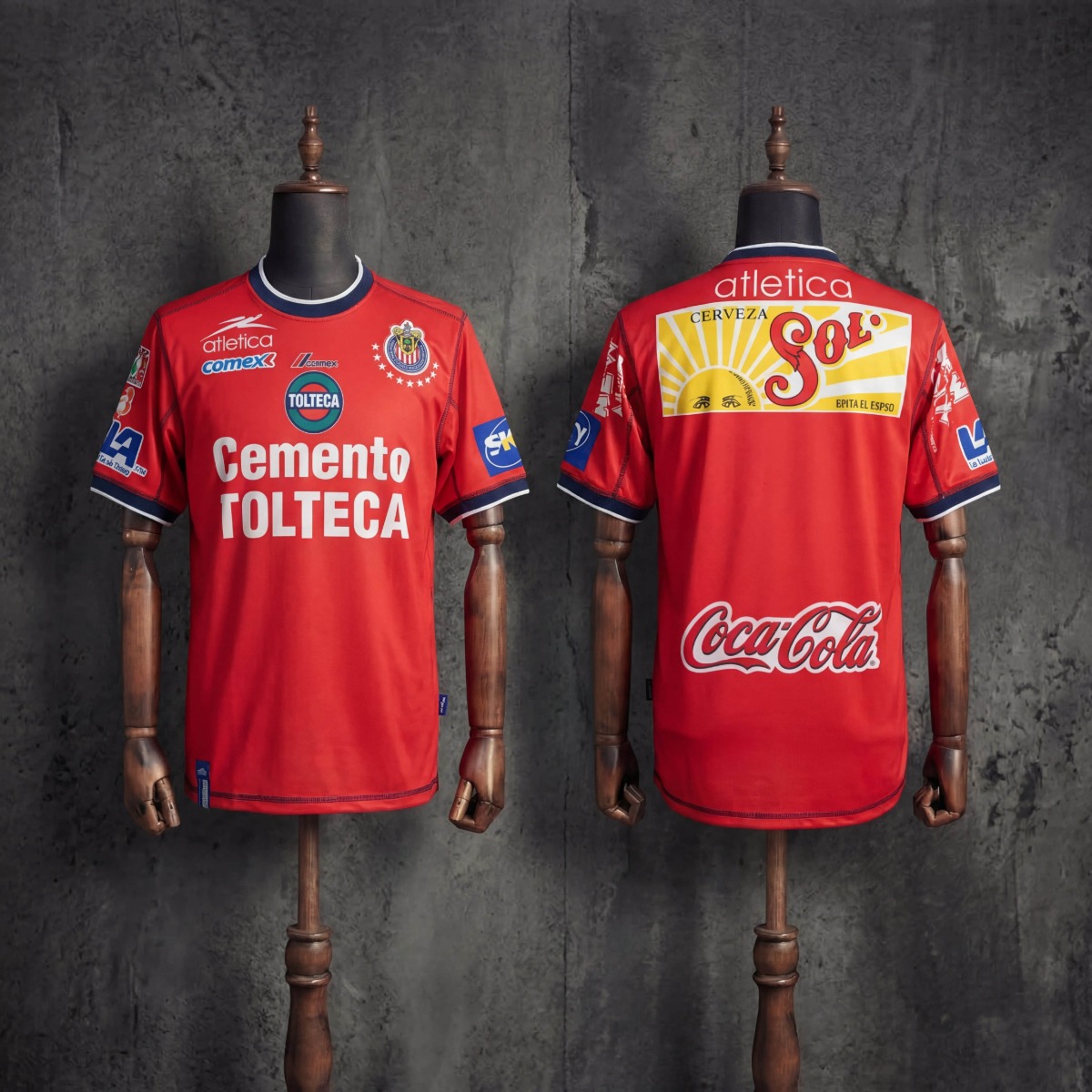 Retro Chivas 2002/03 Red Jersey Fan Version