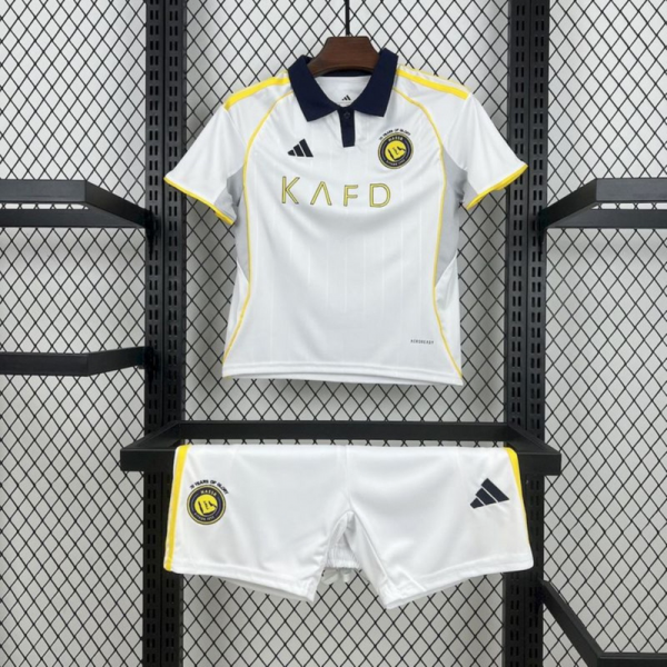 2025/26 Al-Nassr Second Away jersey kids Kits size: 16-28