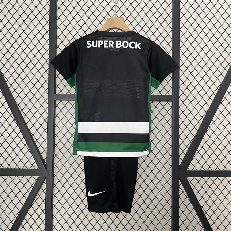 2024/25 Kids Sporting Lisbon Home jersey Kid Kits Size 16-28
