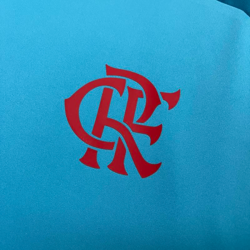 2025/26 Flamengo Training Jersey Light Blue Jersey Fan Version
