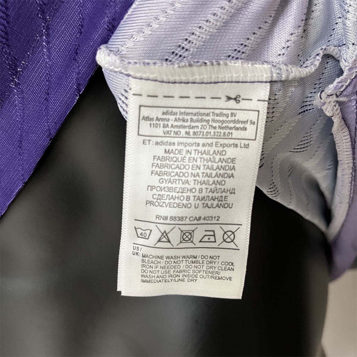 23/24Real Madrid Y-3 Special Edition Purple Jersey Player Version