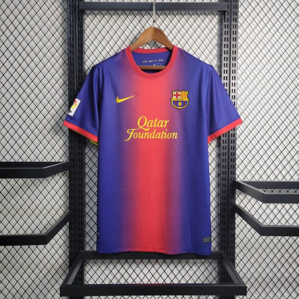Retro Barcelona 12/13 home jersey Fan Version