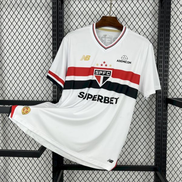 2025/26 Sao Paulo Home jersey Fan Version