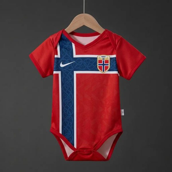 Norway 2026 World Cup Home Baby Jersey