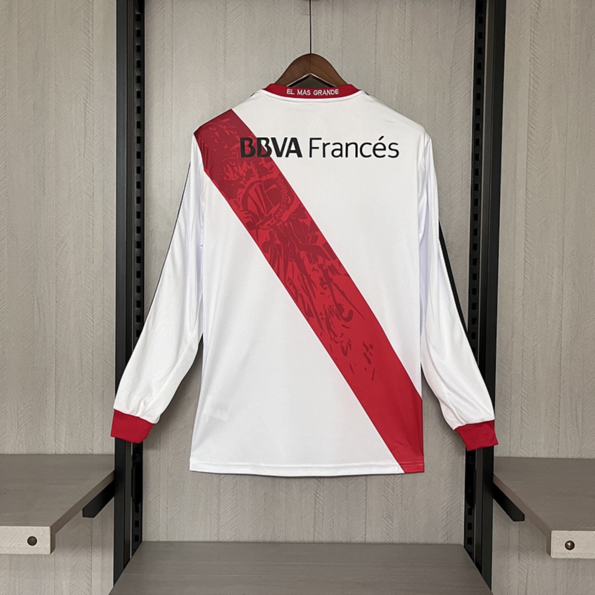 Retro River Plate 13/14 Home Long Sleeve jersey Fan Version