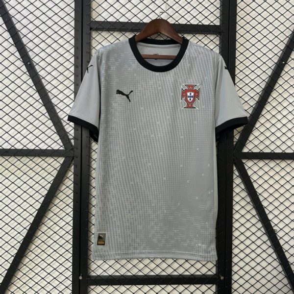 25/26 Portugal Goalkeeper Gray Jersey Fan Version