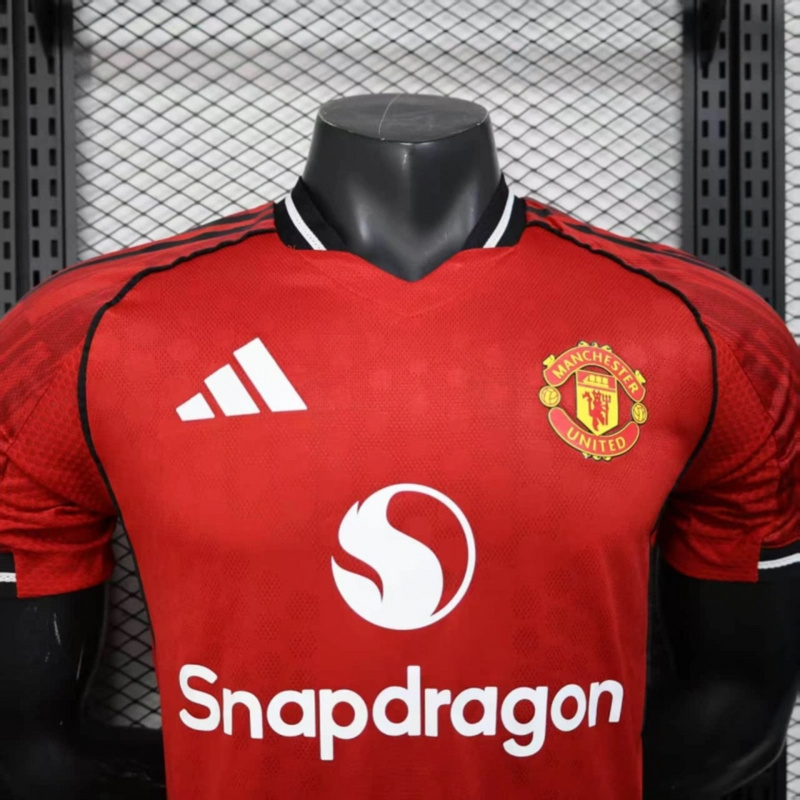 2025/26 Manchester United Home jersey Player Version