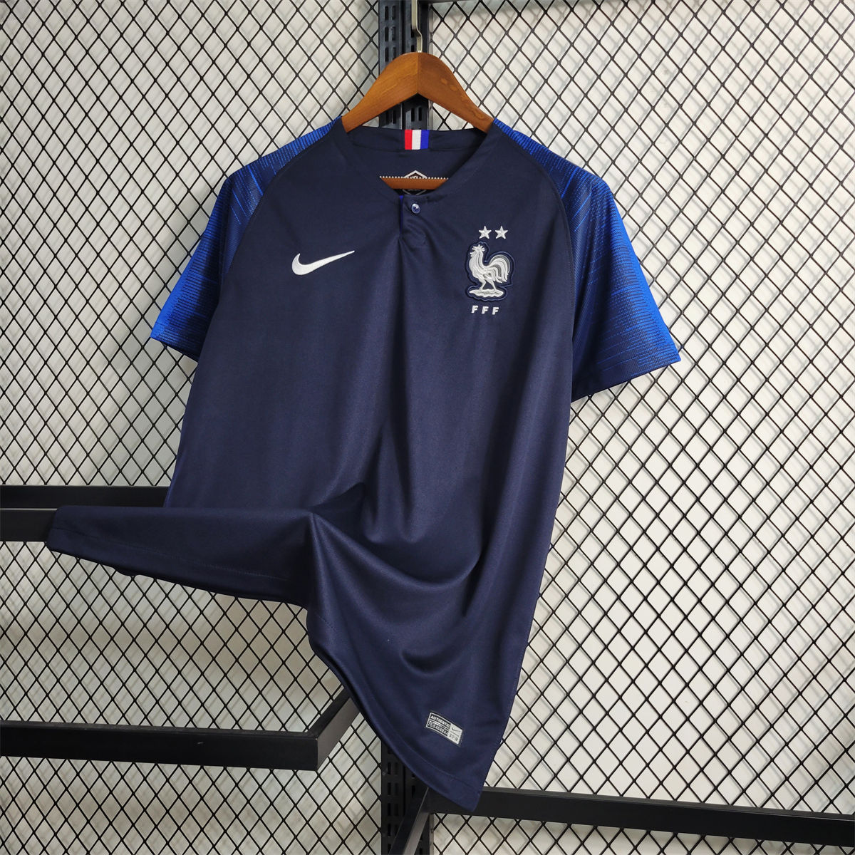 Retro France 2018 World Cup Home jersey Fan Version