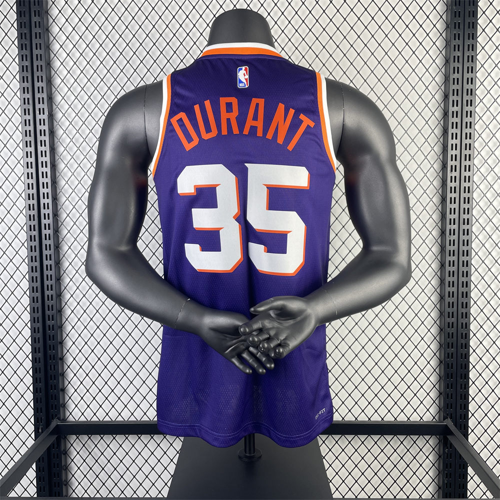 NBA Phoenix Suns DURANT#35 2024 Purple Jersey S-XXL