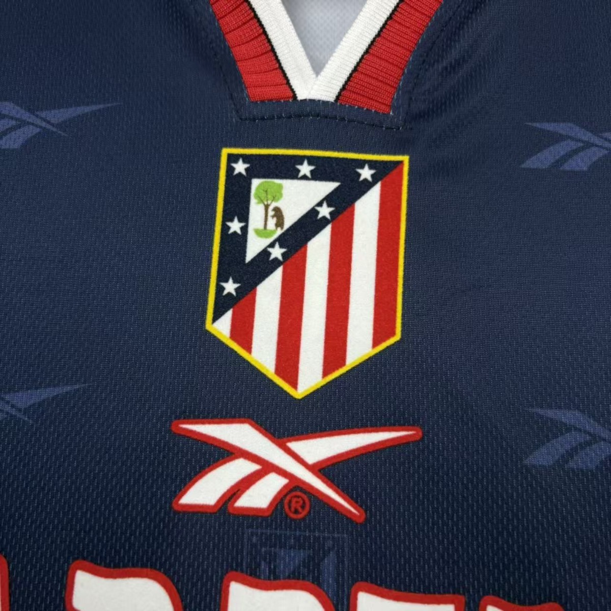 Retro Atletico Madrid 1998/99 Away Jersey Fan Version