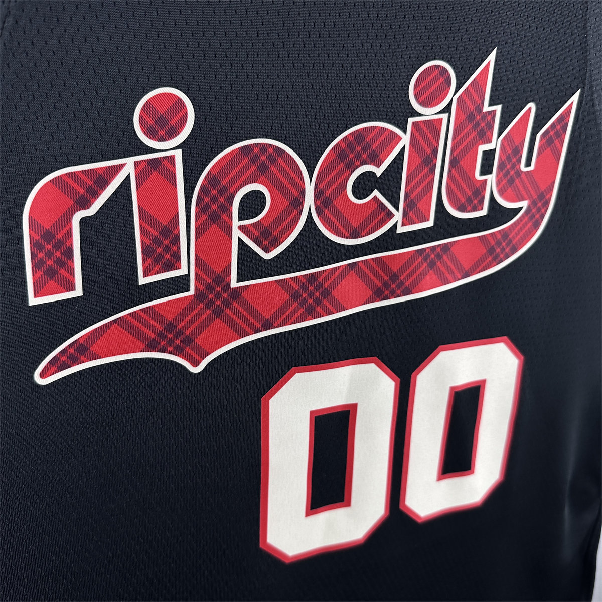 NBA Portland Trail Blazers 2024 Round Neck Black Jersey HENDERSON#00 S-XXL