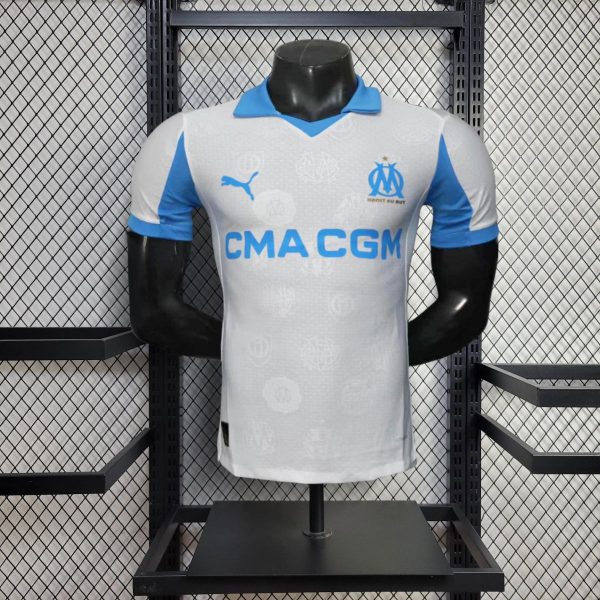 2025/26 Marseille Home jersey Player Version