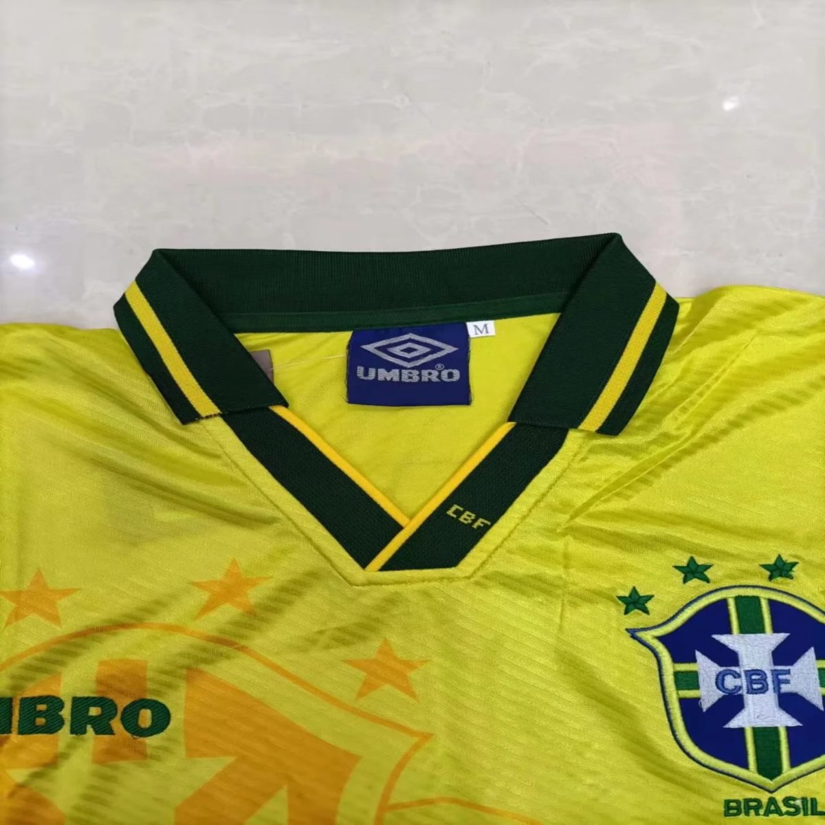 Retro 1994/95 Brazil home jersey Fan Version