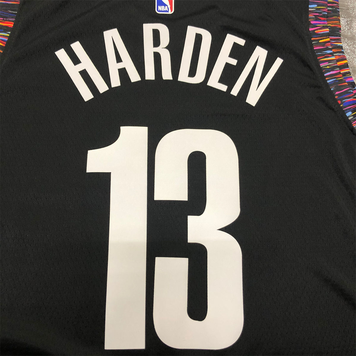 NBA Brooklyn Nets V-Neck Black Jersey HARDEN#13 S-XXL