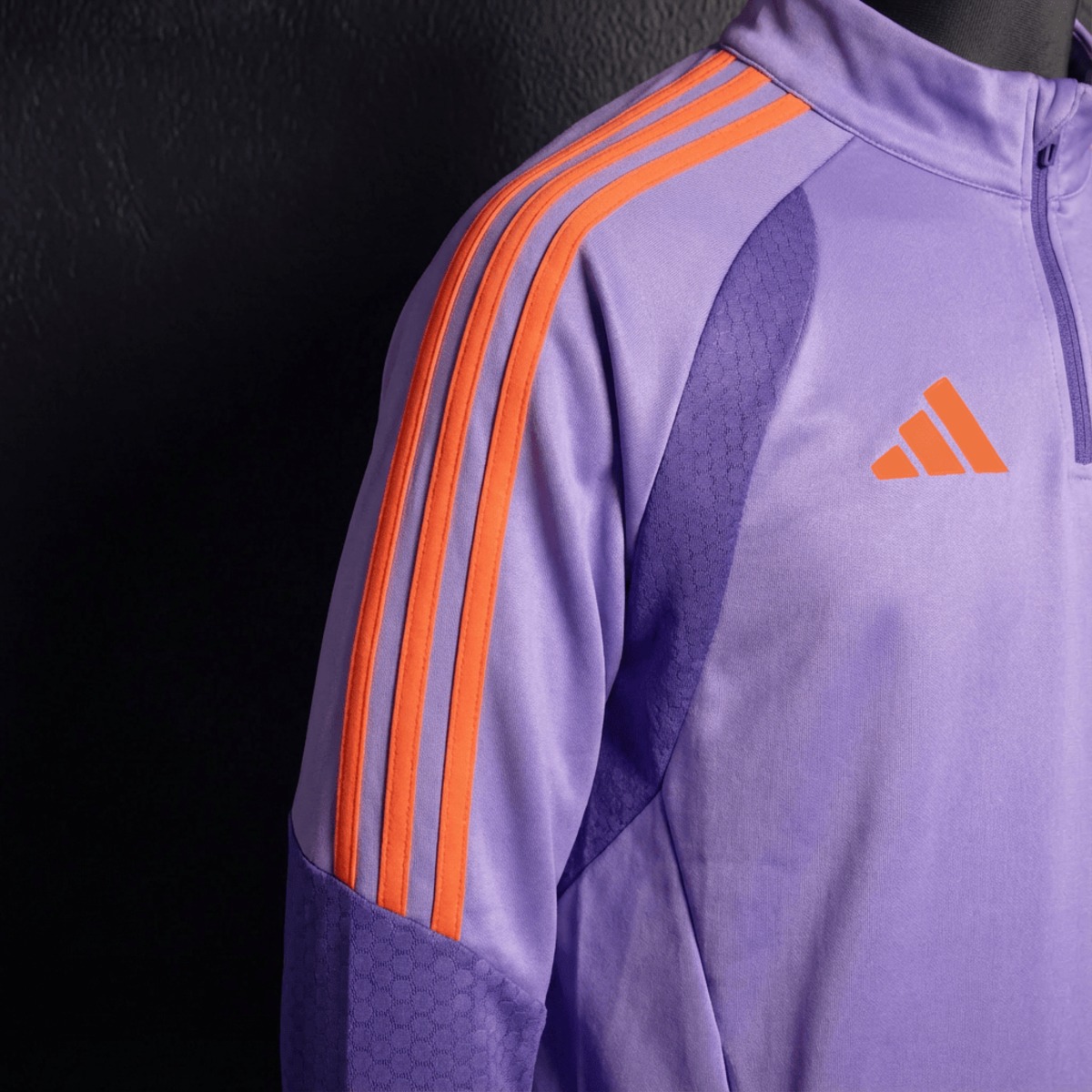 2026/27 University of Chile Half-Pull long Sleeve Purple Hoodie