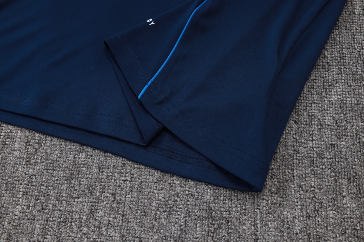 2026 Real Madrid Royal blue Training Set Shirt and Shorts