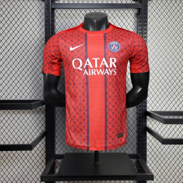 2025/26 PSG Training Red jersey Player Version