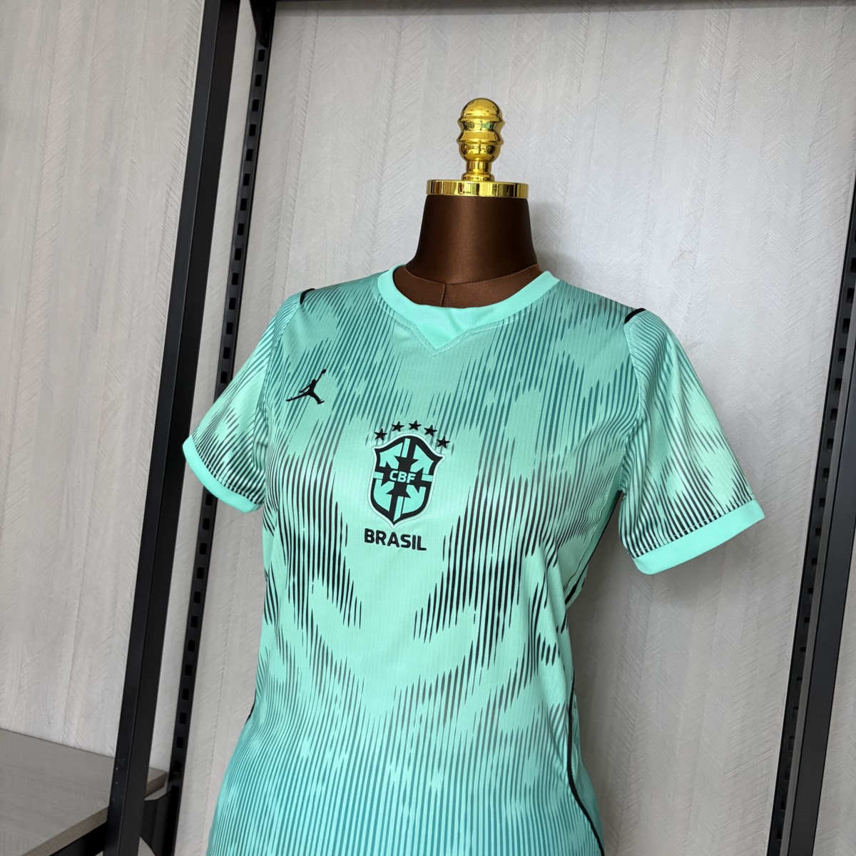 Brazil 2026 World Cup Goalkeeper Green Womens Jersey