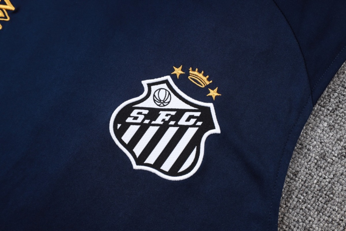 2026 Santos Cyan Training Set Shirt and Shorts