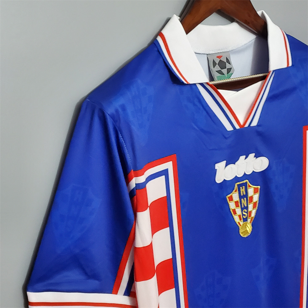 Retro Croatia 1998 Home jersey Fan Version