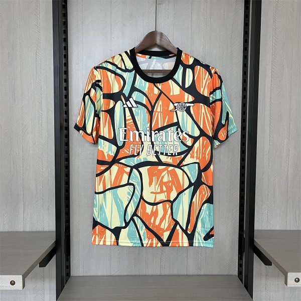 24/25 Arsenal pre-match Jersey Fan Version