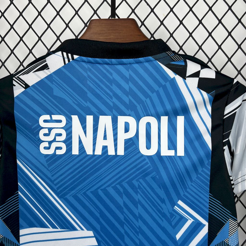 2024/25 Napoli Coca-Cola Joint edition jersey Kid Kits Size 16-28