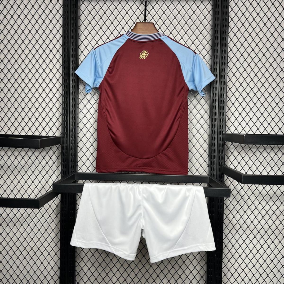 2024/25 Aston Villa Home jersey Kid Kits Size 16-28