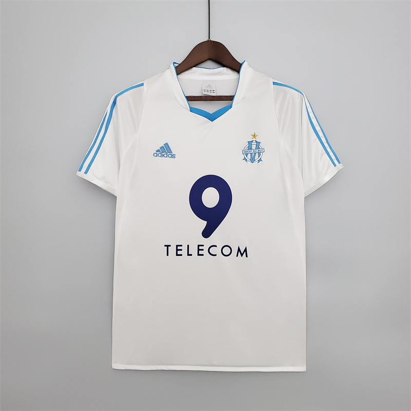 Retro Marseille 02/03 Home jersey Fan Version
