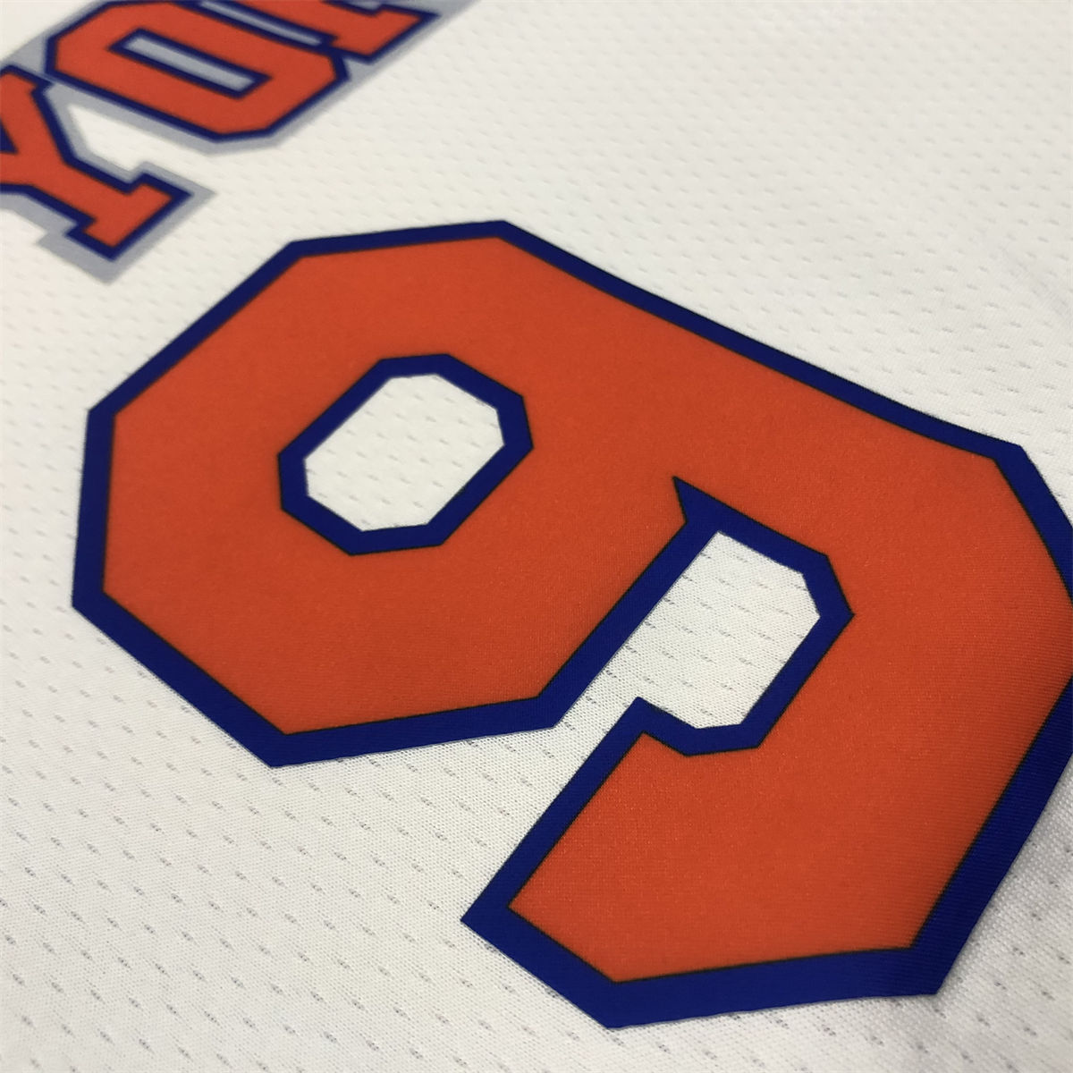 NBA New York Knicks Round Neck White jersey BARRETT#9 S-XXL